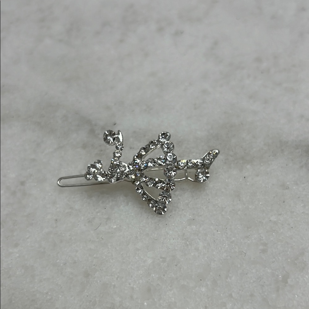 Ballerina Rhinestones Hair Clip